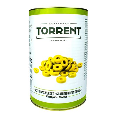 Оливки зелені різані кільцями TM Torrent 4,1 кг 12.45 фото