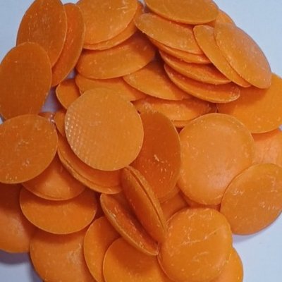 Глазурь кондитерская оранжевая 0,5 кг ТМ "Филер" 18.09 фото